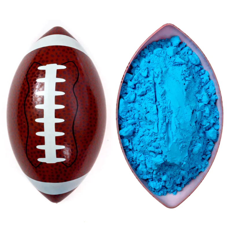Gender Reveal Mini Football and Rugby Ball image 3
