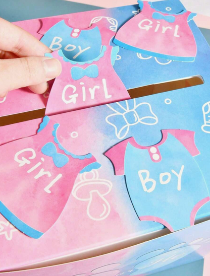 Gender Reveal Voting Box (40 pcs) image 3