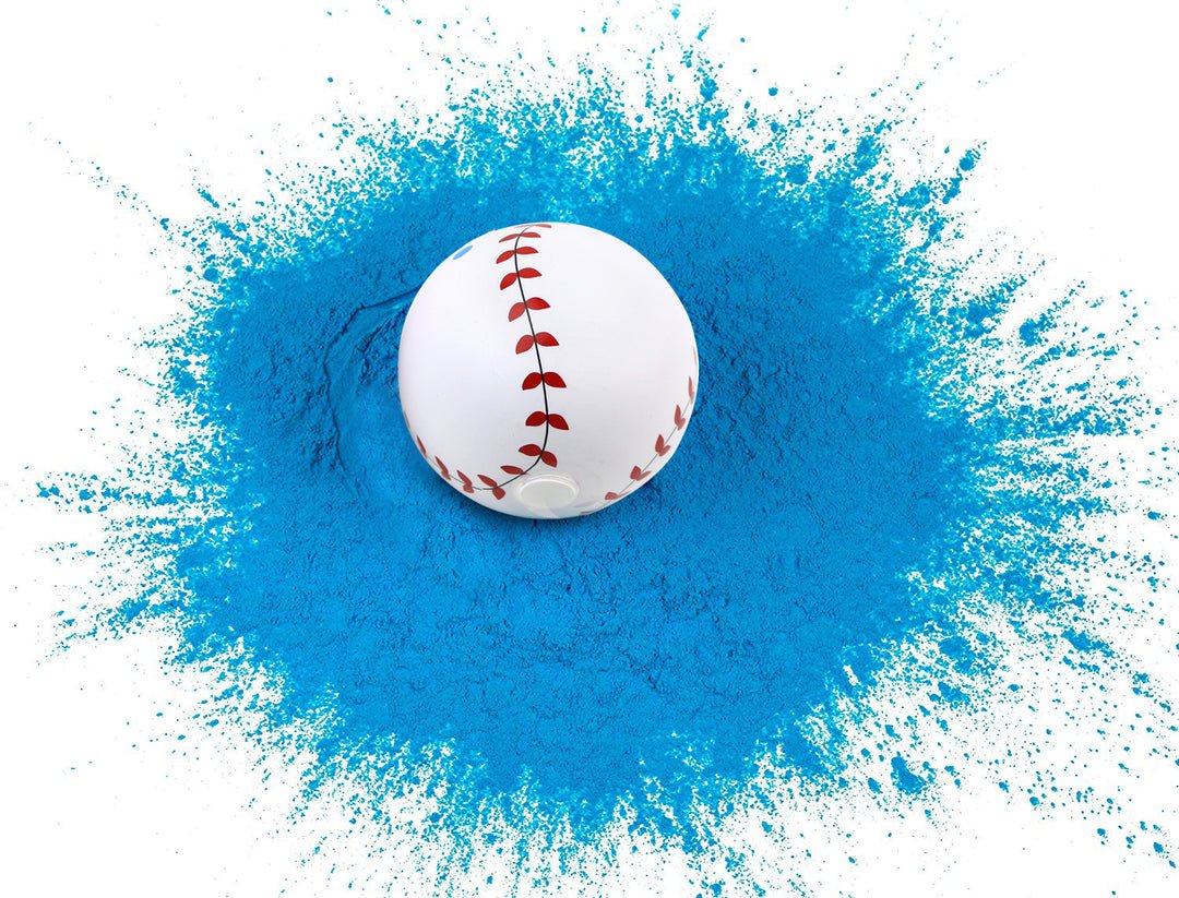 Gender Reveal Cricket/Baseball (Pink or Blue) image 2