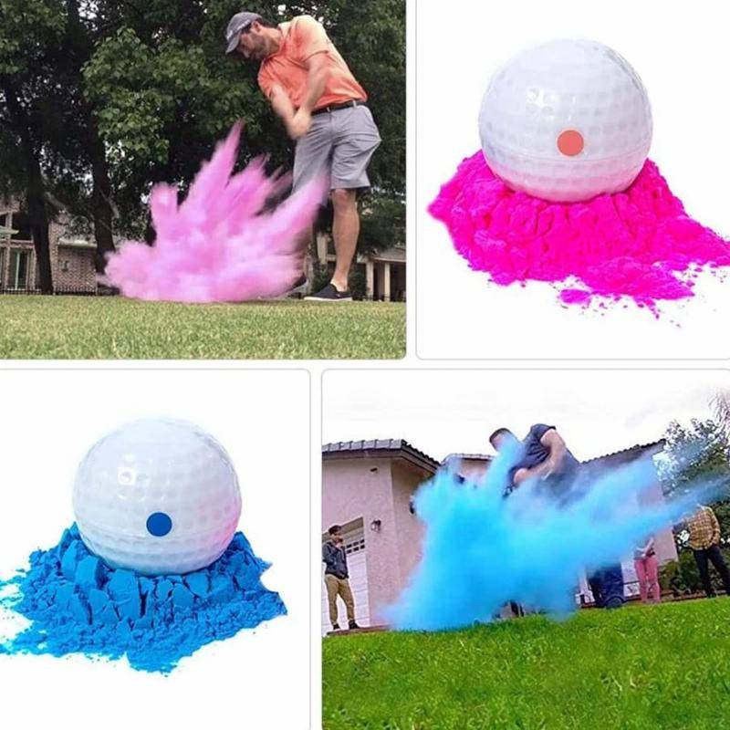 40% OFF BUNDLE - 4 x Gender Reveal Golf Balls image 1