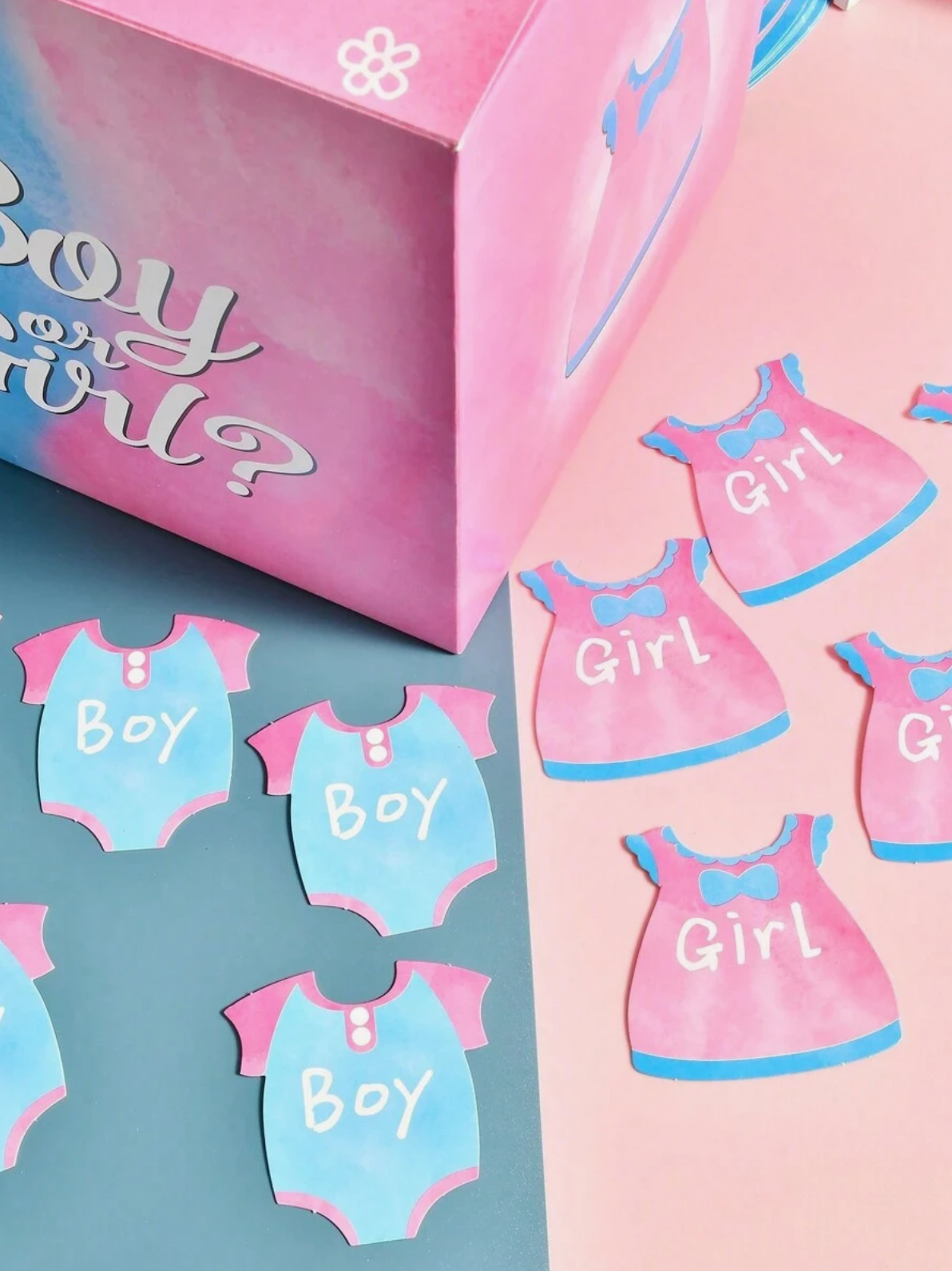 Gender Reveal Voting Box (40 pcs) image 2