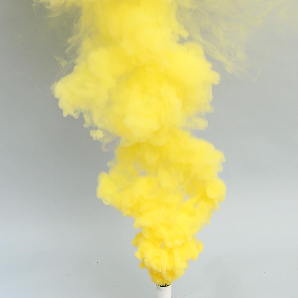 Yellow Smoke Emitter (Large) image 0