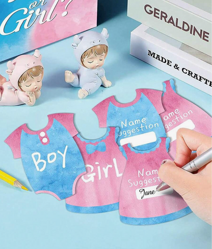 Gender Reveal Voting Box (40 pcs) image 1