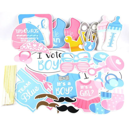 Photo Booth - Boy or Girl Party Prop 30PCS set image 2