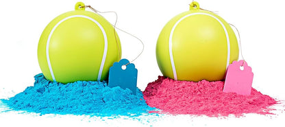 Gender Reveal Tennis Ball Set image