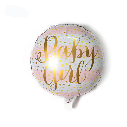 2 PCS Baby Girl - Baby Boy - Foil Balloon Set image 0