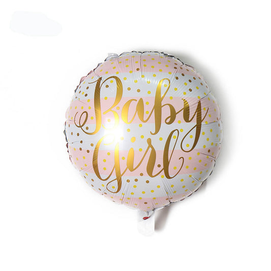 2 PCS Baby Girl - Baby Boy - Foil Balloon Set image 0