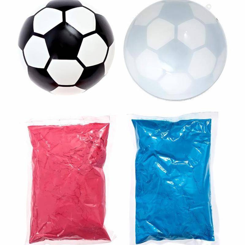 PRANK Gender Reveal Soccer Ball Set image 1