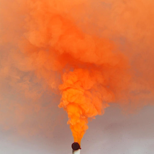 Orange Smoke Emitter (Large) image 0