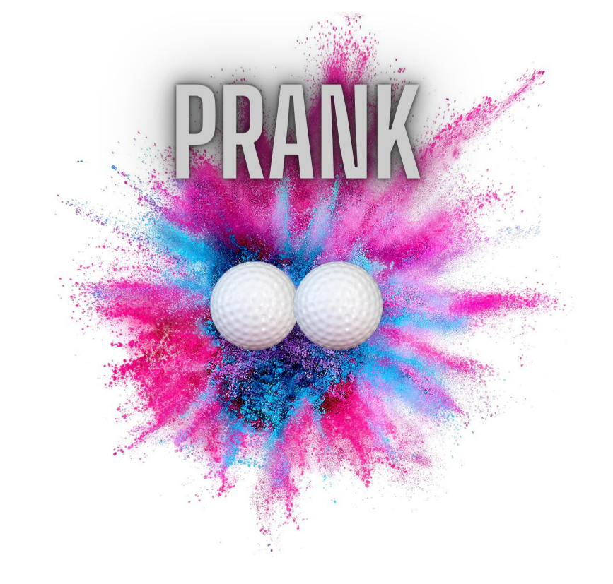 PRANK Gender Reveal Golf Ball Set image 0