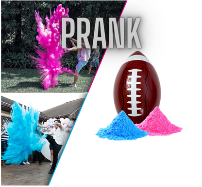 PRANK Gender Reveal Mini Football and Rugby Ball image 0