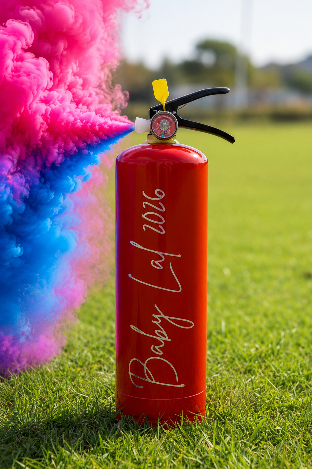 2 x Mega Gender Reveal Fire Extinguisher 3.5kg