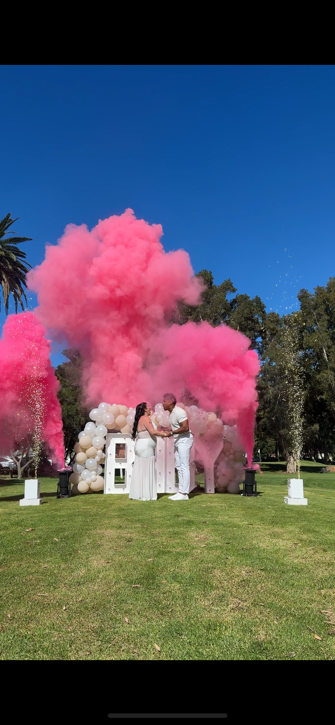 Hire Gender Reveal TNT Blast Package Sydney