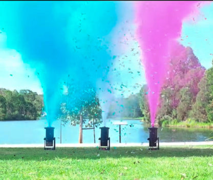Hire Gender Reveal Cannon Blower – Club/Festival Grade Equipment