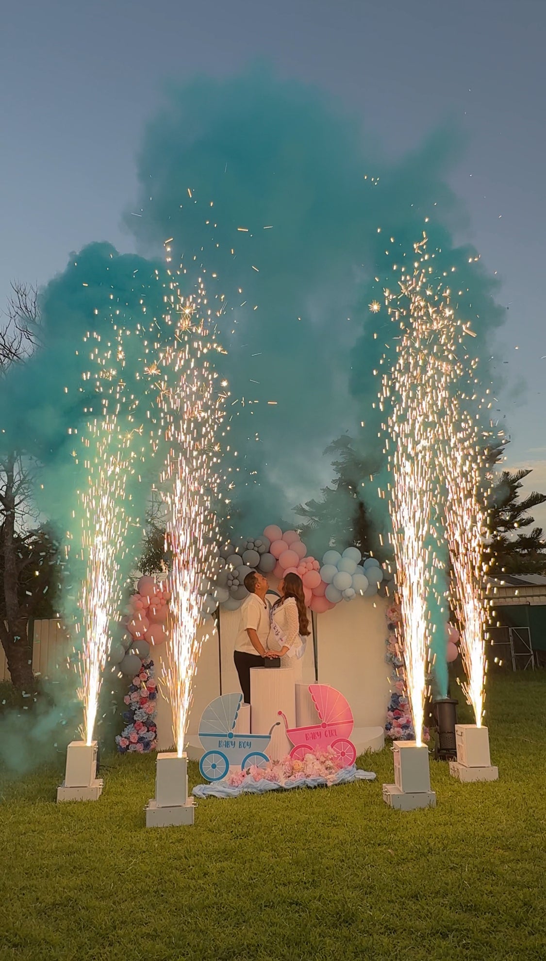 Hire Gender Reveal TNT Blast Package Sydney