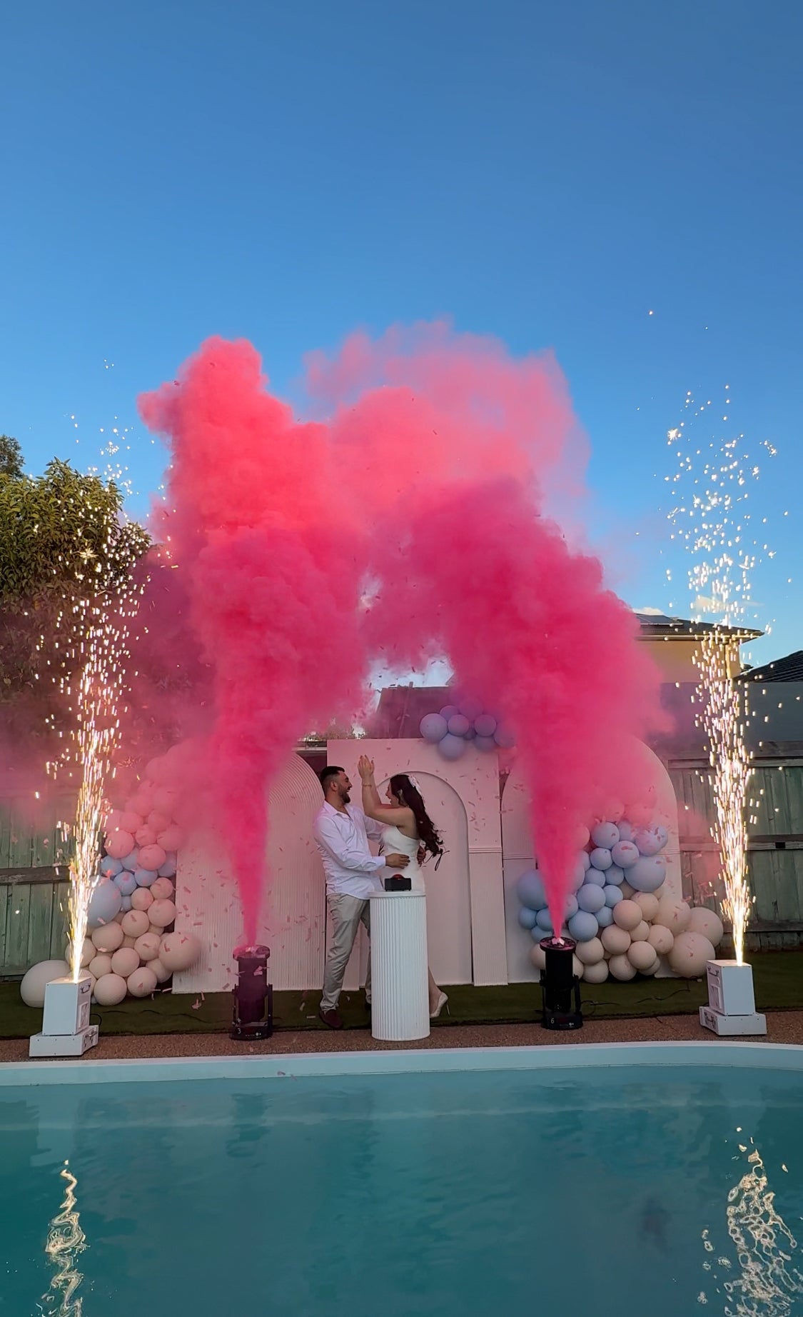 Hire Gender Reveal TNT Blast Package Sydney