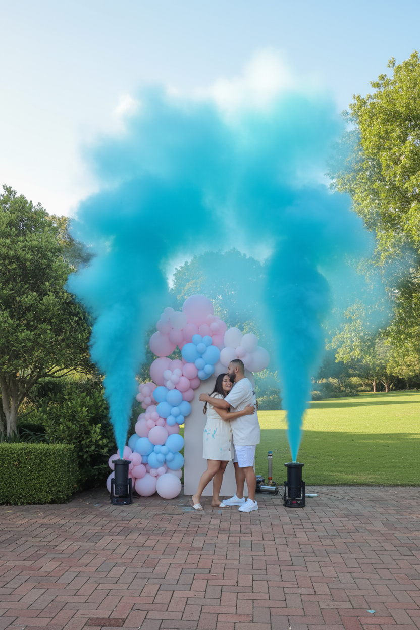 Hire Gender Reveal Cannon Blower – Club/Festival Grade Equipment