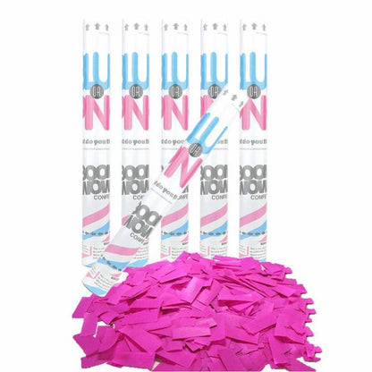 Gender Reveal Cannon Confetti 45 cm - Pink image