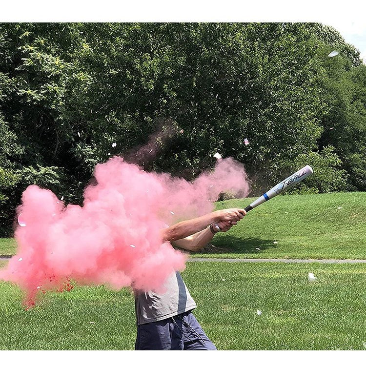 Gender Reveal Cricket/Baseball (Pink or Blue) image 5
