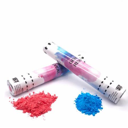 Gender Reveal Smoke Cannon 45 cm - Surprise image
