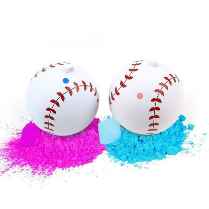 Gender Reveal Cricket/Baseball (Pink or Blue) image 1