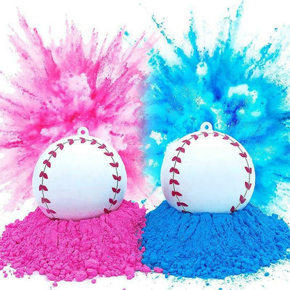 Gender Reveal Cricket/Baseball (Pink or Blue) - Surprise image