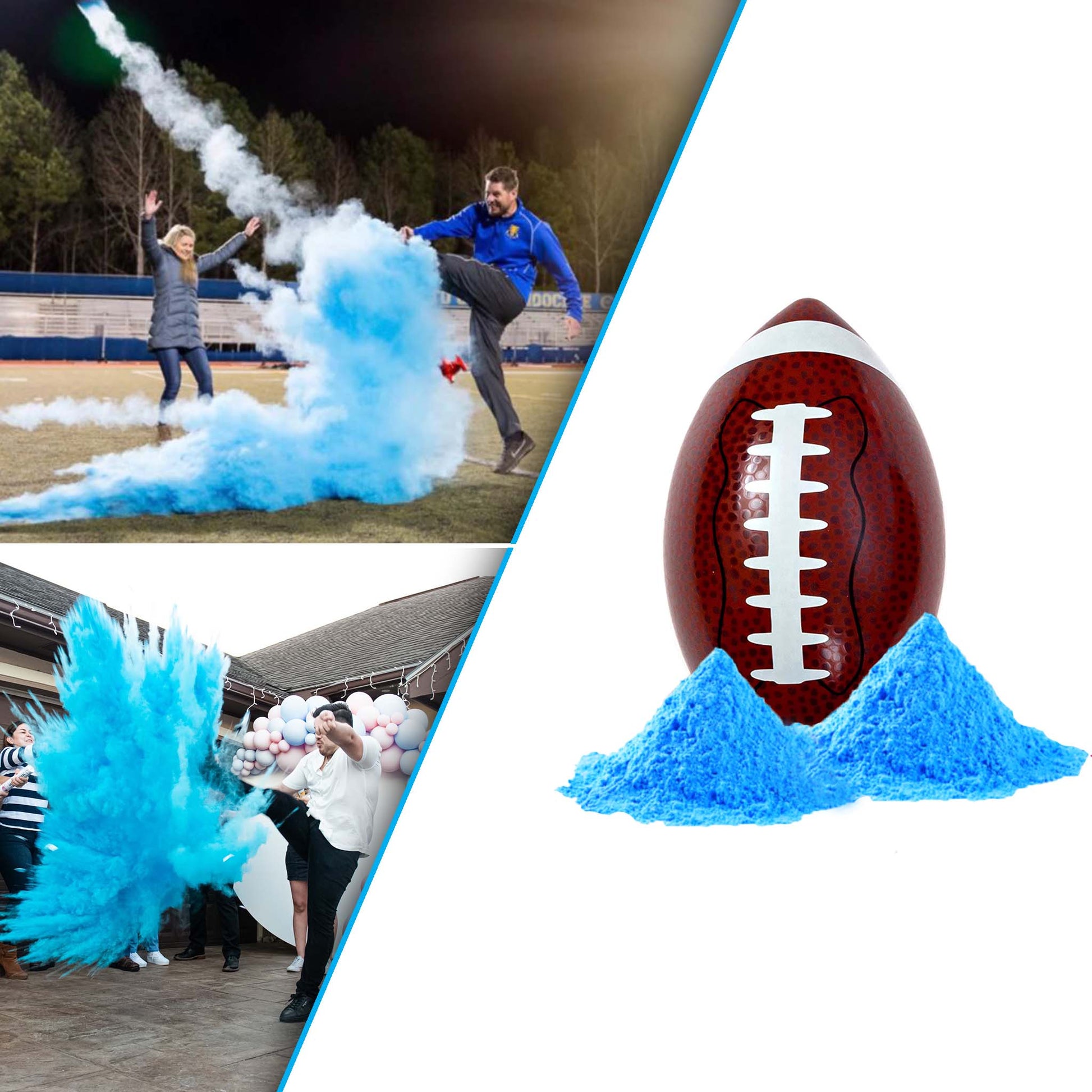 Gender Reveal Mini Football and Rugby Ball image 4